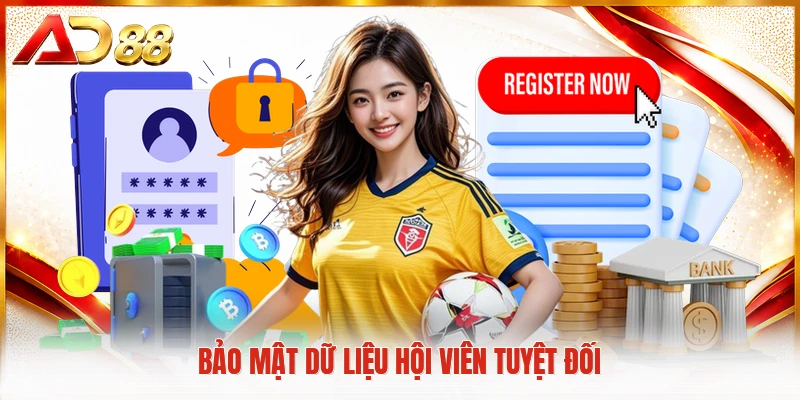 Đăng Ký AD88 Bảo mật dữ liệu hội viên tuyệt đối