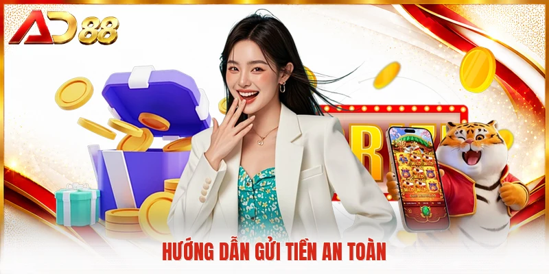 Khuyến Mãi Nạp Đầu AD88 Mang Đến Cơ Hội Nhận Thưởng Lớn Hướng dẫn gửi tiền an toàn
