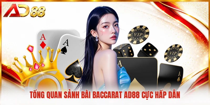 Baccarat AD88 - Sảnh Bài Trực Tuyến Đỉnh Cao Nhất Việt Nam Tổng quan sảnh bài Baccarat AD88 cực hấp dẫn